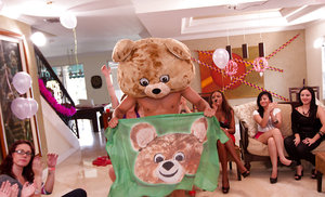 18 year old girl Megan Rain removes her sandals and then clothes to pose naked